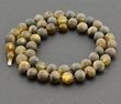 Raw Men's Amber Healing Necklace Made of Baltic Amber 