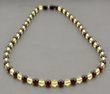Men's Beaded Necklace Made of Amazing Baltic Amber