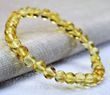Amber Healing Bracelet Made of Lemon Baltic Amber