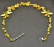 Amber Flower Necklace Made of Precious Healing Baltic Amber