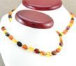  Amber Teething Necklace With Matching Necklace For Mom