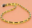 Men's Necklace Made of Healing Baltic Amber