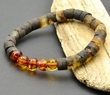 Men's Healing Bracelet Made of Baltic Amber