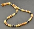 Men's Necklace Made of Precious Healing Baltic Amber