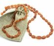 Raw amber teething necklace with perfect companion for Mom - SOLD OUT 