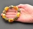 Amber Bracelet Made of Precious Healing Baltic Amber