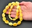 Butterscotch Amber Necklace Made of Precious Baltic Amber
