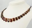 Cleopatra Amber Necklace Made of Cherry and Lemon Baltic Amber