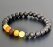 Raw Amber Healing Bracelet Made of Raw Amber
