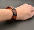Amber Bracelet Made of Cognac and Cherry Baltic Amber