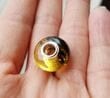 Pandora Style Amber Charm Bead Made of Precious Baltic Amber
