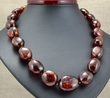 Amber Necklace Made of Cherry Baltic Amber