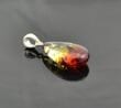Amber Pendant Made of Precious Healing Baltic Amber