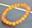 Raw Amber Healing Bracelet Made of Raw Honey Color Amber 