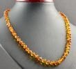 Children's Amber Bracelet With Matching Necklace For Mom