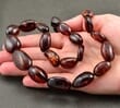 Amber Necklace Made of Cherry Baltic Amber