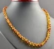 Children's Amber Necklace With Matching Amber Necklace For Mom