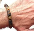 Men's Healing Bracelet Made of Precious Raw Baltic Amber