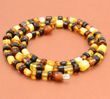 Men's Necklace Made of Made of Precious Healing Baltic Amber