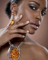 Amber Earrings