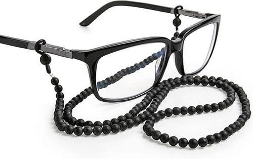 Black Amber Glasses Chain Holder - SOLD OUT