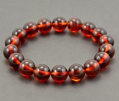 Amber Bracelet Made of Precious Healing Baltic Amber