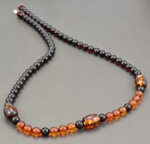Men's Amber Necklace - SOLD OUT