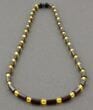 Men's Necklace Made of Precious Healing Baltic Amber 