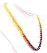 Rainbow Amber Necklace Made of Precious Healing Baltic Amber 