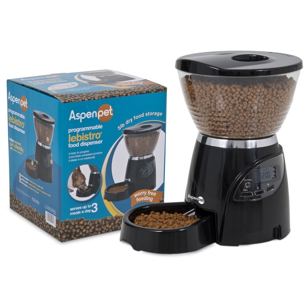 Aspen Pet Le Bistro Programmable Feeder (5 lb Capacity)