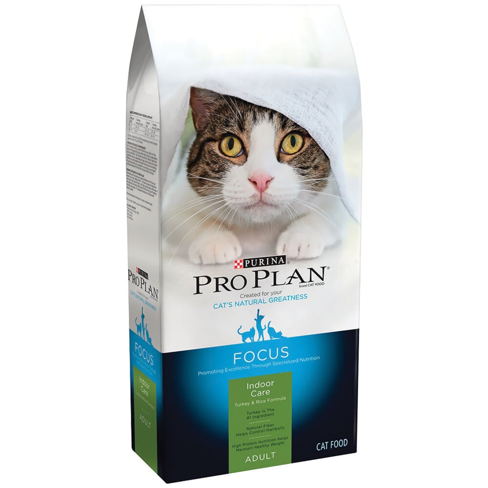 Purina Pro Plan Focus Indoor Care Turkey & Rice Dry Adult Cat Food