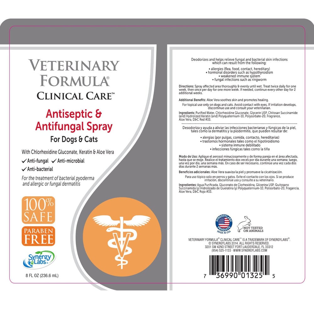 Veterinary Formula® Clinical Care™ Antiseptic & Antifungal Spray for ...