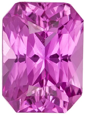 Radiant cut pink sapphire hotsell