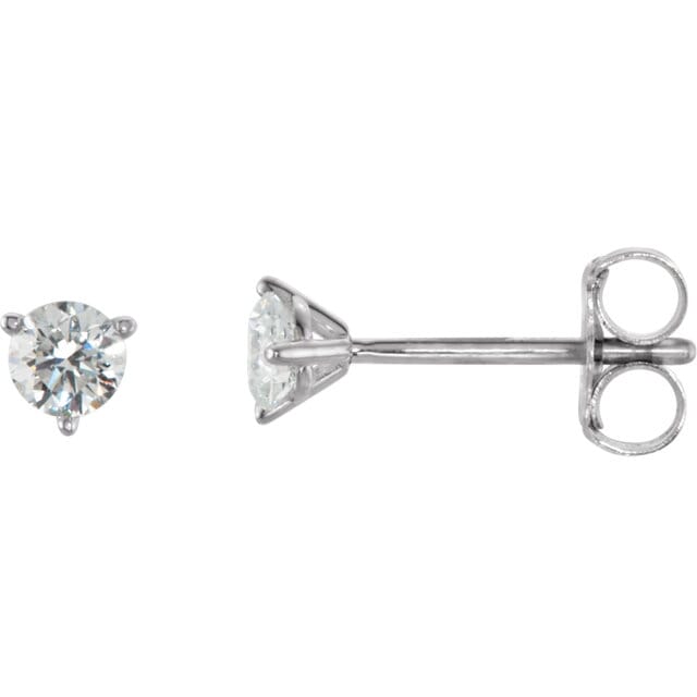 25 ct diamond stud earrings