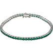 Chatham Lab Emerald Bracelets