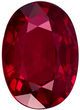 Fine Gem GIA Certified Genuine Loose Ruby Gemstone in Oval Cut, 7.92 x 5.62 x 3.51 mm, Vivid Rich Red, 1.49 carats