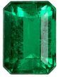 Emerald Cut Genuine Emerald Cut in Grade AAA
