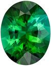 Bright & Lively Green Tourmaline Genuine Loose Gemstone in Oval Cut, 1.53 carats, Vivid Green with Teal, 9.1 x 7 mm