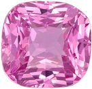 Fine Quality 1.54 carats Pink Sapphire Cushion Genuine Gemstone, 6.47 x 6.24 x 4.17 mm
