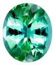 In Fashion Blue Green Tourmaline Gemstone, 4.46 carats, Oval Cut, 11.9 x 10 mm Size, AfricaGems Certified