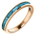 Buy 14 Karat Rose Gold London Blue Topaz Ring