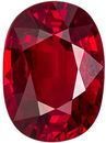 Very Attractive GRS Certified Ruby Loose Gem, 8.36 x 6.11 x 4.06 mm, Pigeons Blood Red, Oval Cut, 2.03 carats