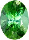 Must See 2.17 carat Green Tourmaline Gemstone in Oval Cut 9.9 x 7.3 mm