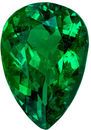 Rare Quality in Emerald Gemstone, GIA Certified 2.20 carats, Xtra Fine Crystal Clean in Pear Cut, 10.5 x 7.29 x 5.21 mm