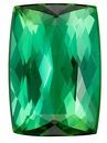 Loose Blue Green Tourmaline Gemstone, 2.51 carats, Cushion Cut, 10.2 x 7.1 mm, A Beauty of a Gem