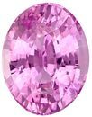 Quality Pink Sapphire Gemstone, 2.9 carats, Oval Cut, 9.2 x 7.2 mm, Low Low Price