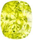 Popular 3.32 carats Yellow Chrysoberyl Cushion Genuine Gemstone, 9.4 x 7.7 mm