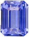 Fine Quality 6.02 carats Blue Sapphire Emerald Genuine Gemstone, 10.9 x 8.5 mm