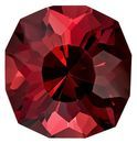 Loose Rhodolite Garnet Gemstone, 6.06 carats, Cushion Cut, 10.6 x 10.1 mm, A Highly Selected Gem
