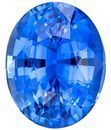 Heirloom Blue Sapphire Gemstone, 6.48 carats, Oval Cut, 11.98 x 9.49 x 6.88 mm, A Gorgeous Gem with GIA Cert